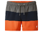 Short de bain tricolore avec logo.