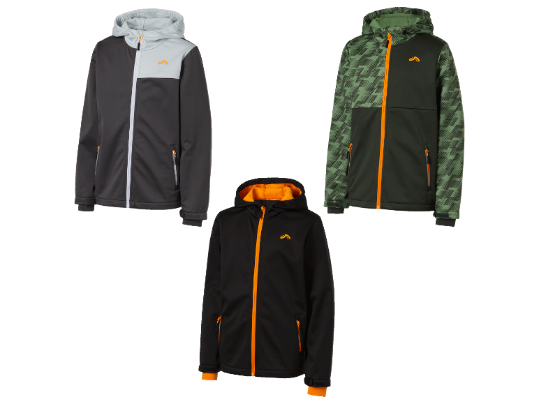 Trois vestes à capuche pour enfants de la marque Icepeak.