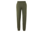 Pantalon de jogging vert avec taille élastique.