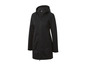 Veste softshell noire à capuche de la marque Crivit.