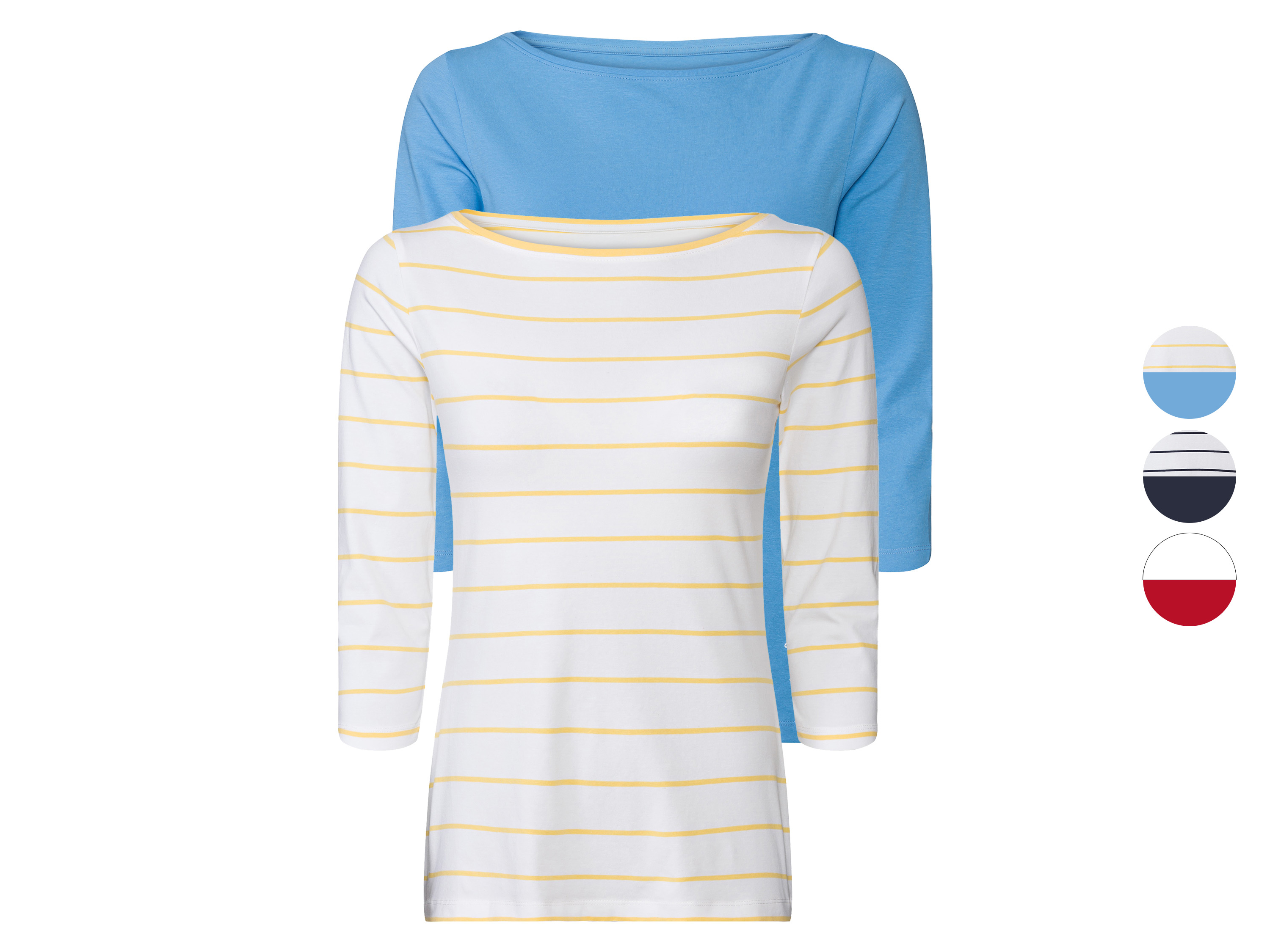 esmara® T-shirts à manches longues femme