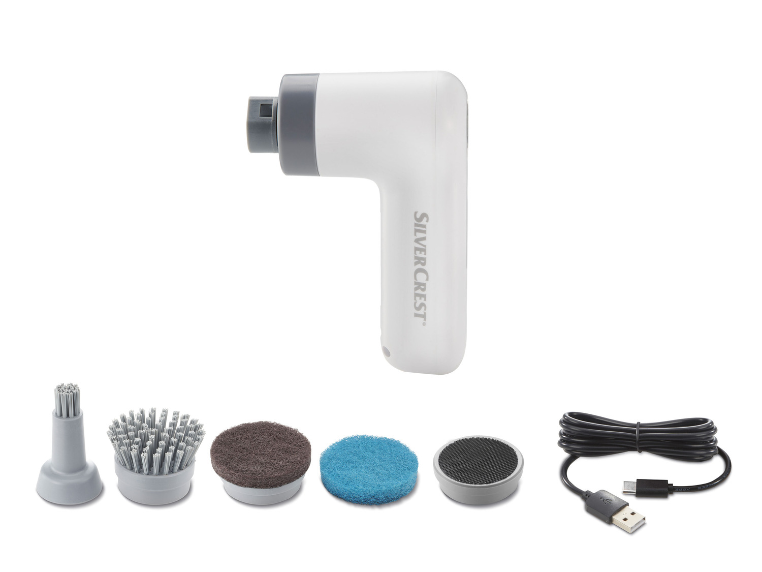 Balai Brosse de Nettoyage à Eau avec 2 brosses, Poil Dur et Poil Souple - Manche télescopique alu - Connectable au réseau d'eau