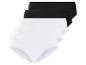 Ensemble de culottes pour femmes, blanches et noires.