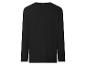 T-shirt noir à manches longues pour homme, vue de dos.