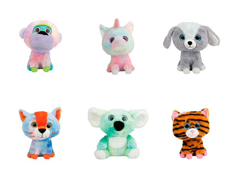 Aller en mode plein écran : Playtive Peluche aux yeux scintillants, 24 cm - Image 1