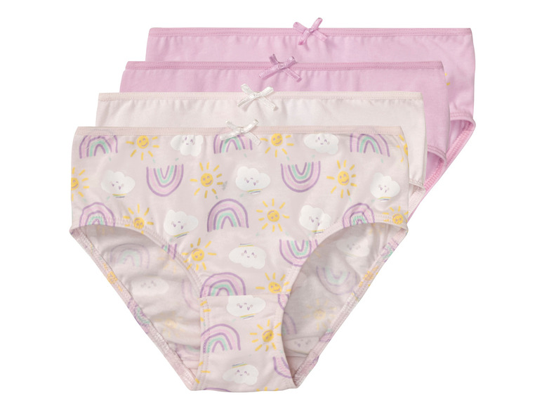 Aller en mode plein écran : lupilu® Lot de 4 culottes petite fille - Image 6