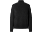 Pull noir pour femme à col montant