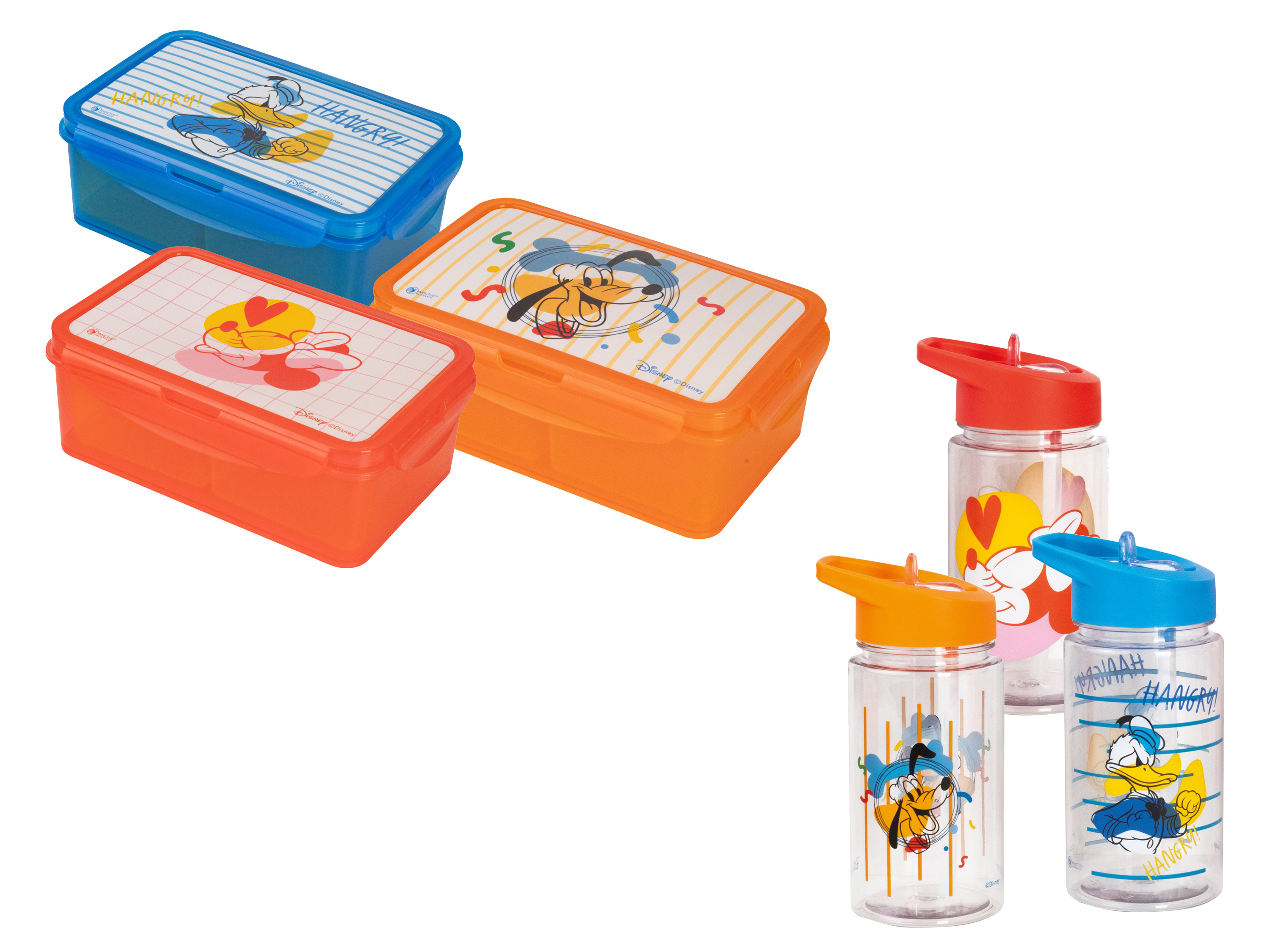 Gourde ou boîte à goûter Disney