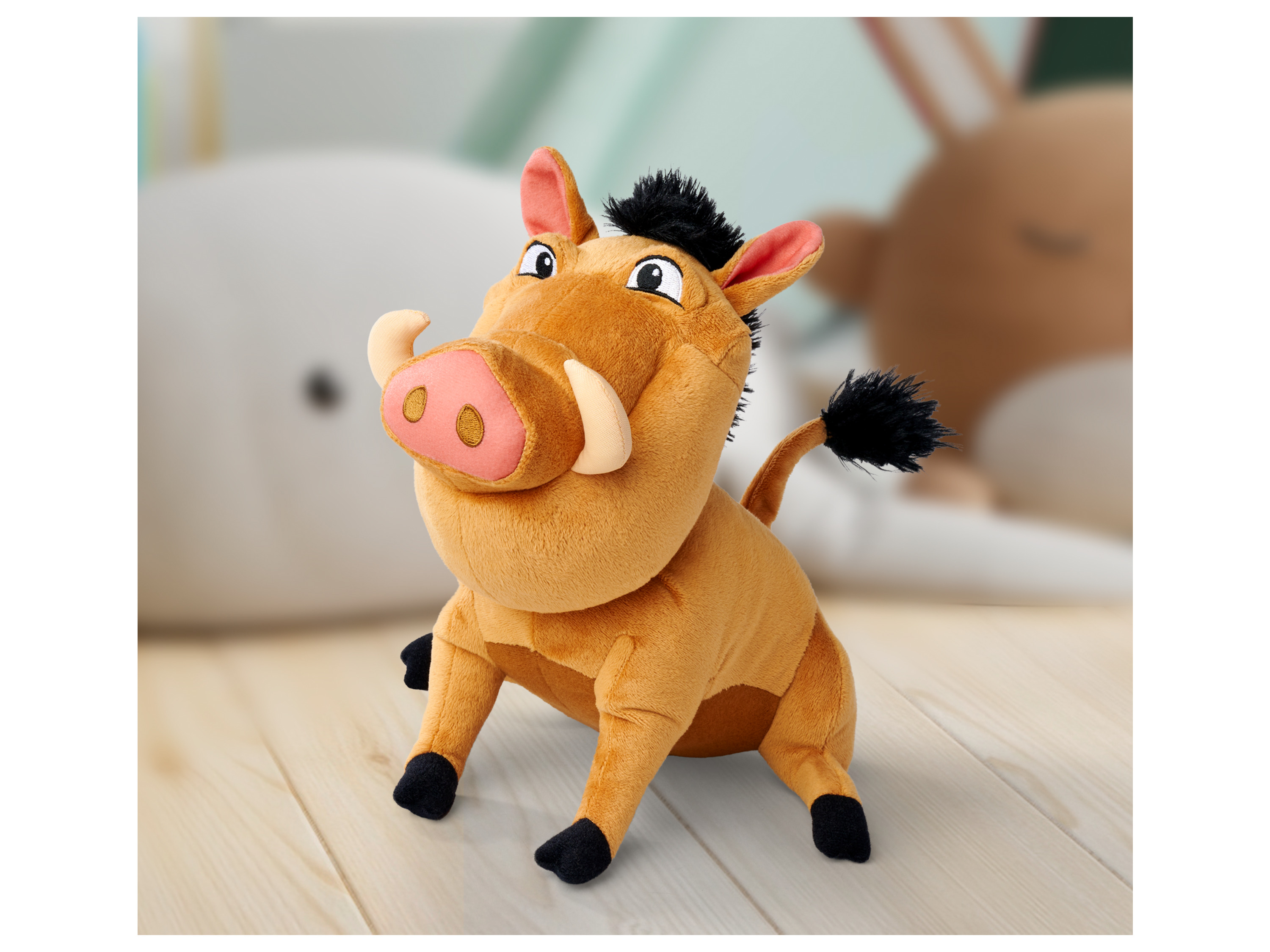 Disney Peluche Le roi lion 30th Anniversary Pumbaa 25 cm - vue 5