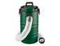 Un aspirateur Parkside vert avec un tuyau flexible.