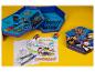 Kit de dessin Pat' Patrouille avec feutres, crayons de couleur et feuilles à colorier sur fond jaune.