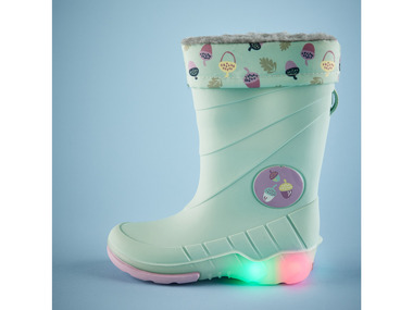 lupilu Bottes de pluie clignotantes petite fille