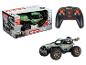 Voiture et télécommande Carrera RC, buggy tout-terrain vert.