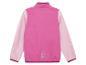 Veste rose pour enfant avec manches rose clair et un détail réfléchissant au dos