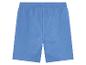 Shorts bleu marine pour enfant, style décontracté.