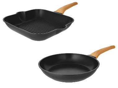 SILVERCREST® Poêle à griller ou Poêle à frire en fonte d’aluminium