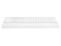 Un matelas blanc avec un dessus matelassé.