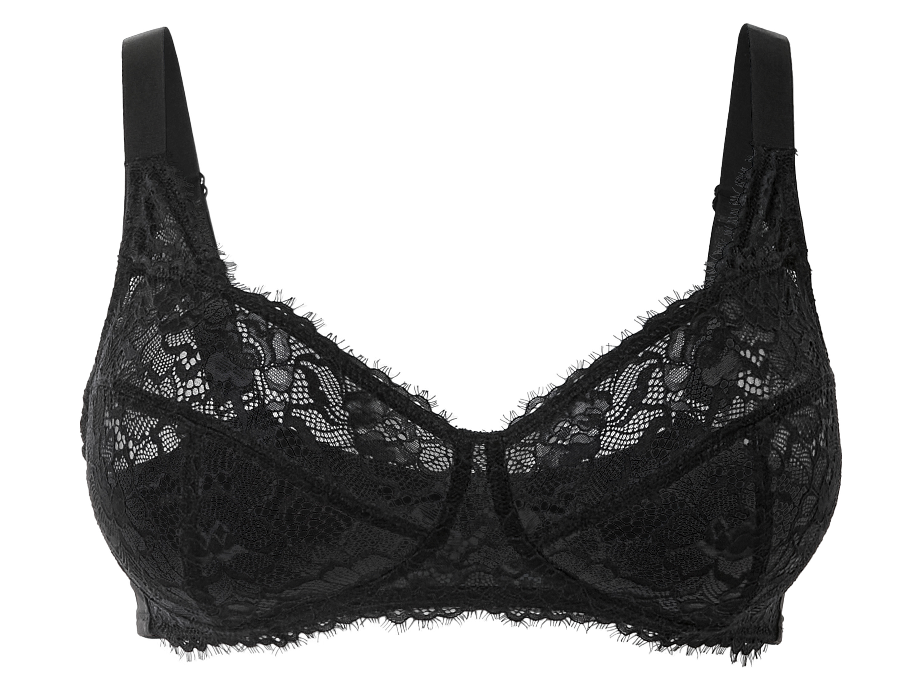 esmara® Soutien-gorge dentelle femme (100D, noir)
