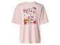 T-shirt rose clair avec imprimé 'Beach Resort Hanauma Bay, Hawaii'.
