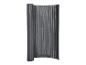 Écran d'intimité de jardin gris foncé, partiellement enroulé