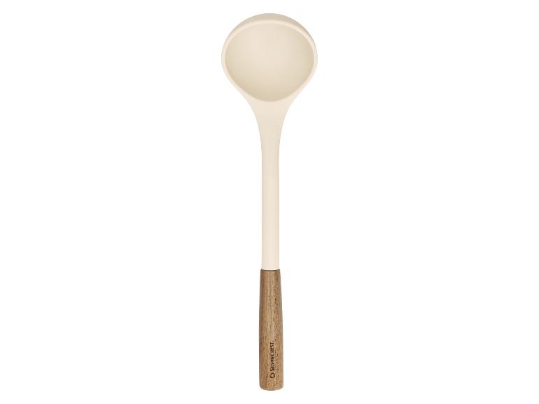 Louche en silicone SilverCrest avec manche en bois