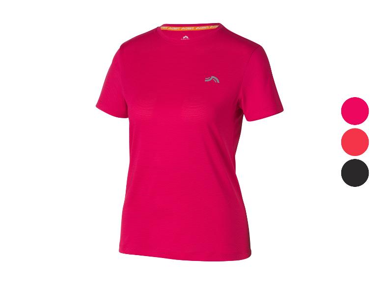 T-shirt de sport femme Crivit fuchsia à manches courtes