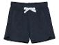 Short bleu foncé avec un cordon blanc