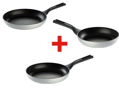 ERNESTO® Set de 3 poêles