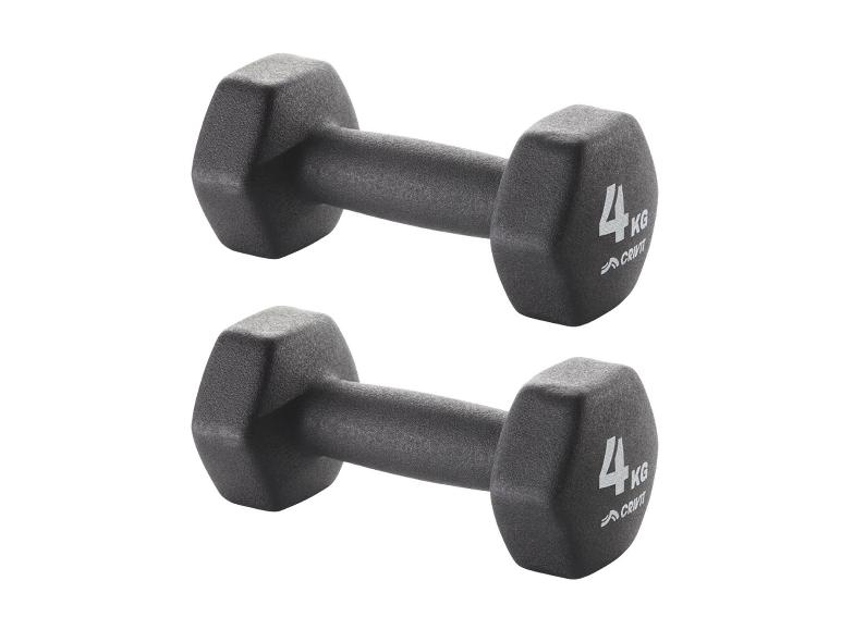 Aller en mode plein écran : Lot d'haltères, 2x 3 kg ou 2x 4 kg - Image 7