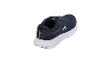 Chaussures de course CRIVIT pour hommes en bleu marine avec semelle blanche