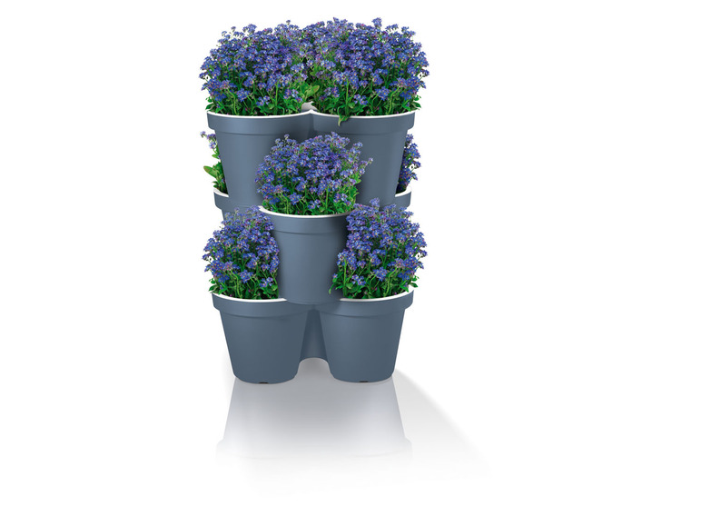 Aller en mode plein écran : PARKSIDE® Pot à plantes, plastique, 3 pièces, empilable - Image 11