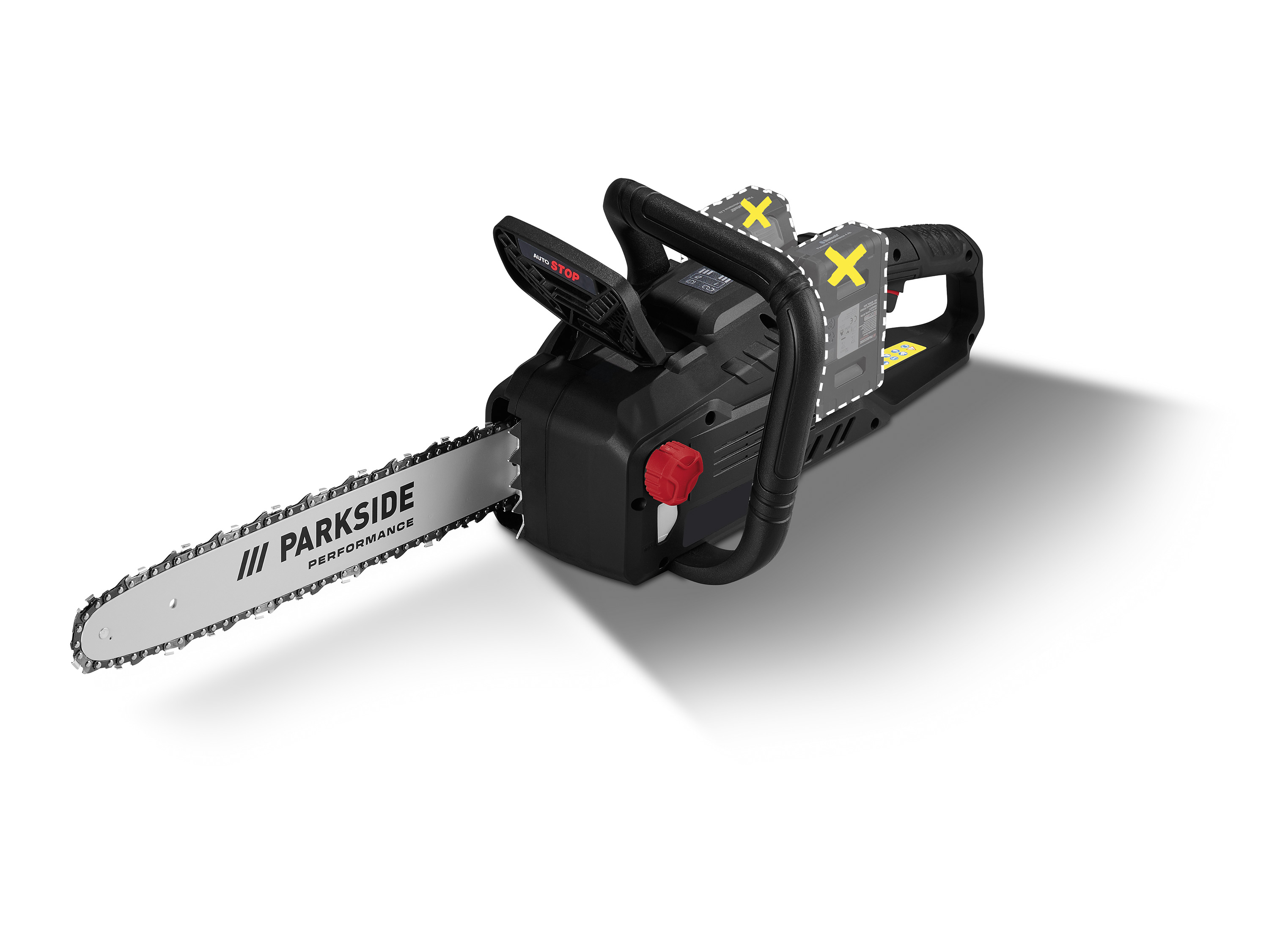 PARKSIDE PERFORMANCE® Tronçonneuse sans fil PPKSA 40 Li B2, 40 V