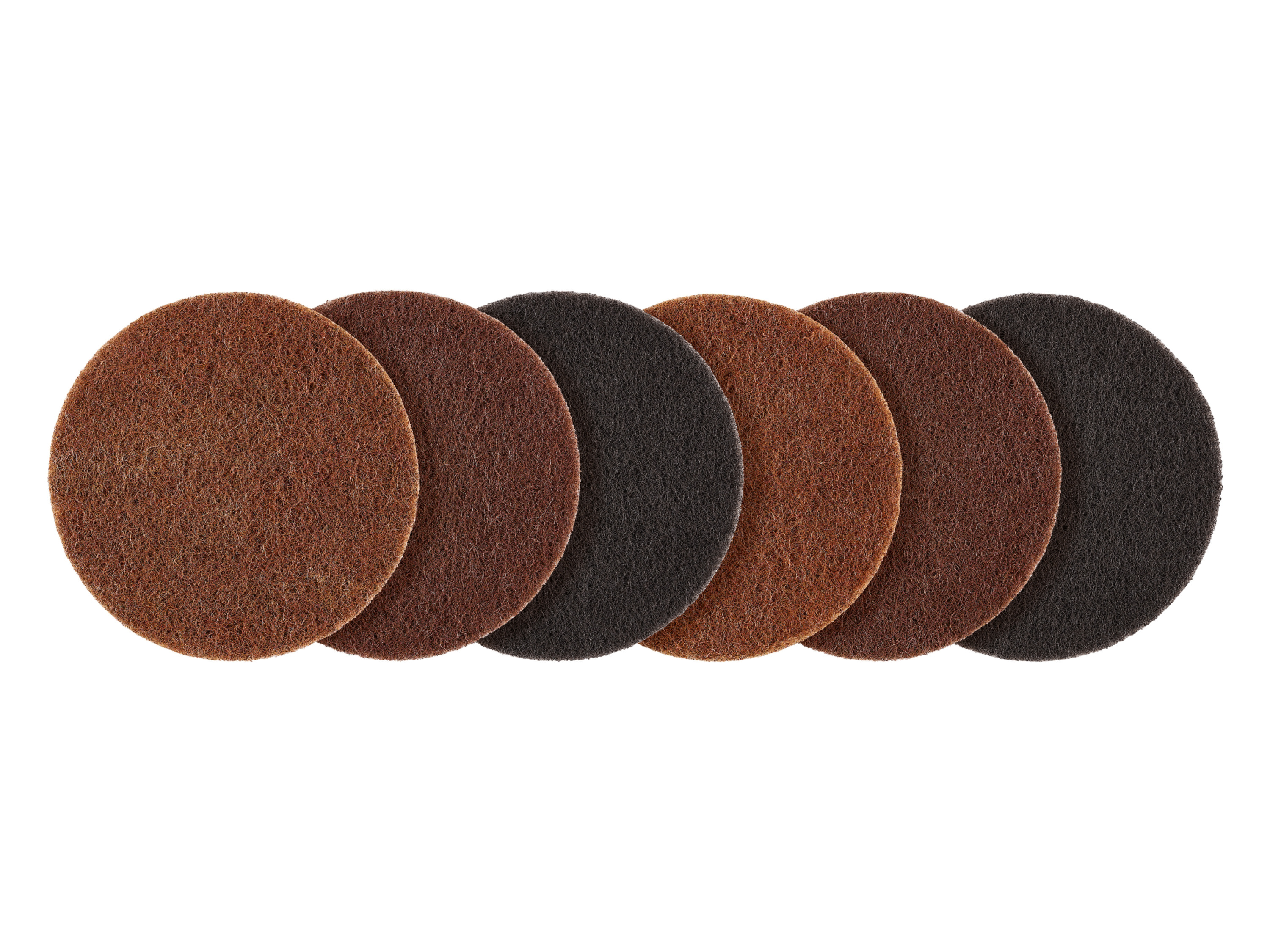 PARKSIDE® Set de disques (disques abrasifs en non-tissé, 6 pièces)