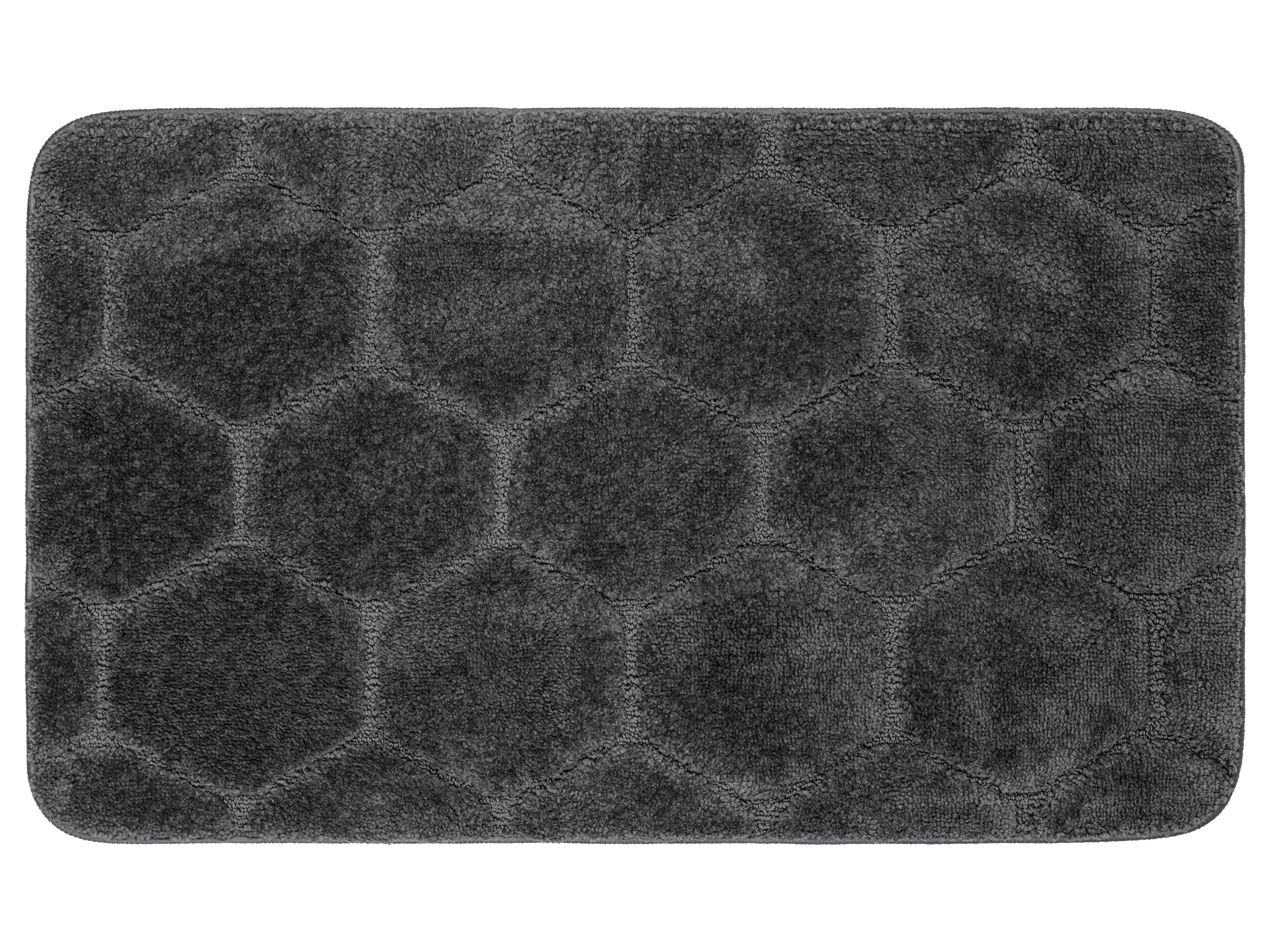 LIVARNO home Tapis de bain, 60 x 100 cm (gris)