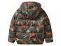 Veste d'hiver pour enfant à motif de dinosaures.