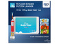 Brosse à dents électrique Oral-B avec l'application Disney Magic Timer et des autocollants interchangeables sur le thème du Roi Lion.