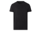 T-shirt noire basique avec poche.