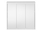 Armoire blanche à trois portes