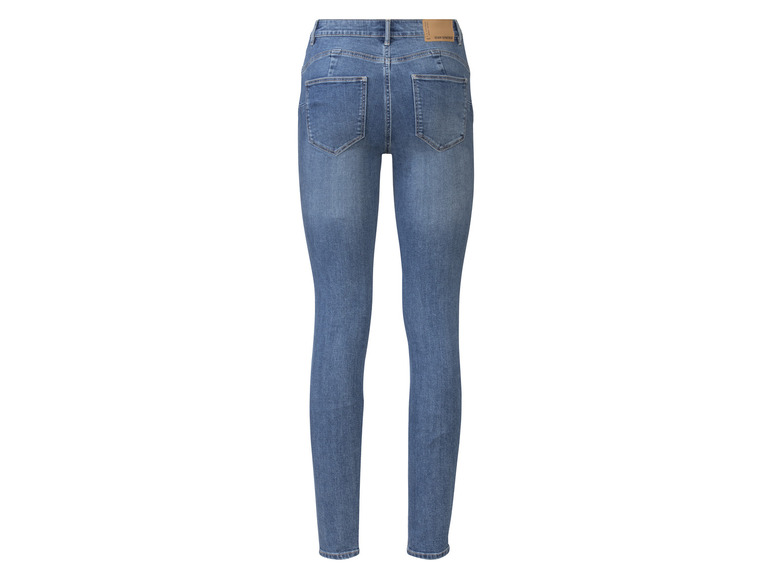 Un jean skinny bleu de Denim Department.