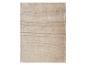 Tapis de bain côtelé beige