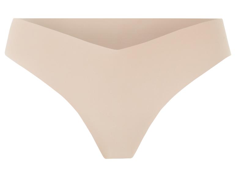 Culotte beige clair.