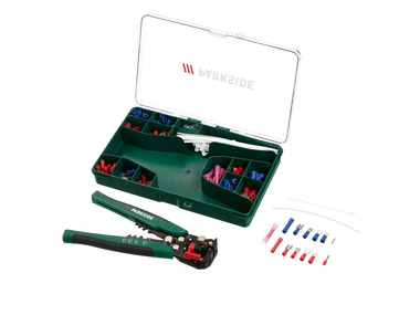 PARKSIDE® Jeu de pinces à dénuder et à sertir automatiques PCZS 231 C2 , 231 pièces