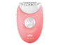 Un épilateur Braun Silk-épil 3 rose.