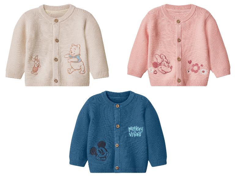 Gilets pour enfants avec motifs Winnie l'Ourson, Minnie et Mickey Mouse.