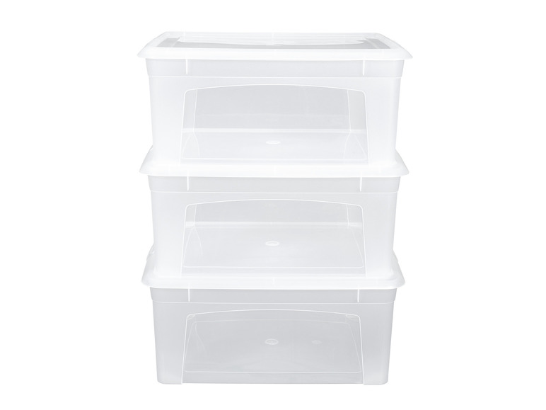 Aller en mode plein écran : LIVARNO home Lot de 3 ou 6 boîtes de rangement, avec couvercle - Image 8