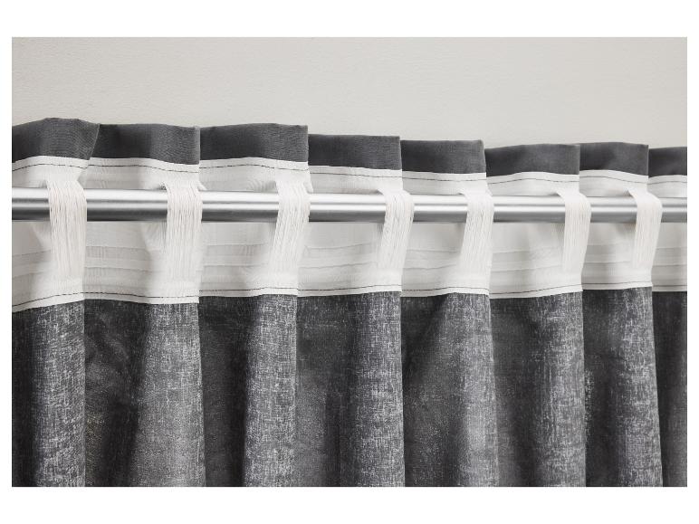 Aller en mode plein écran : Lot de 2 rideaux, 135 x 254 cm - Image 3