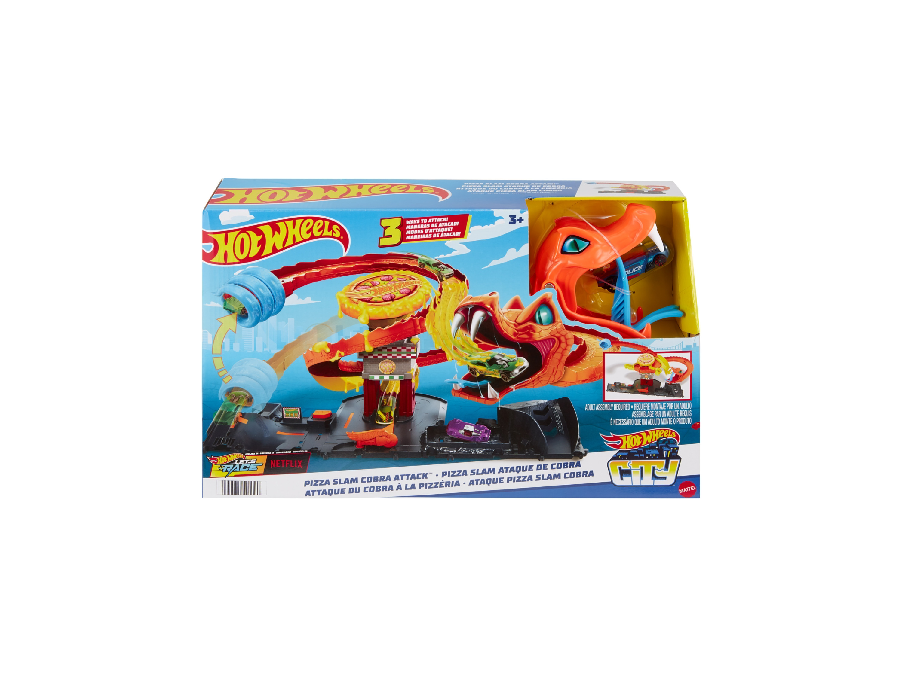 Hot Wheels City Coffret de jeu (City Pizza Race)
