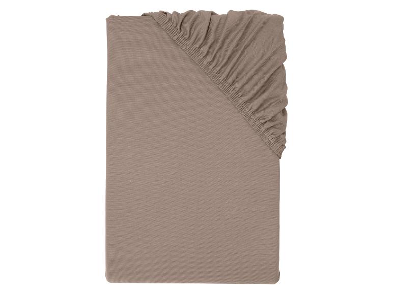 Drap-housse marron