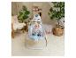 Balançoire pour bébé avec bébé heureux dans le salon