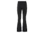 Pantalon flare noir pour femme.
